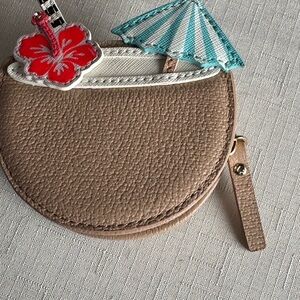 Kate spade it’s 5 o’clock somewhere coin purse rare